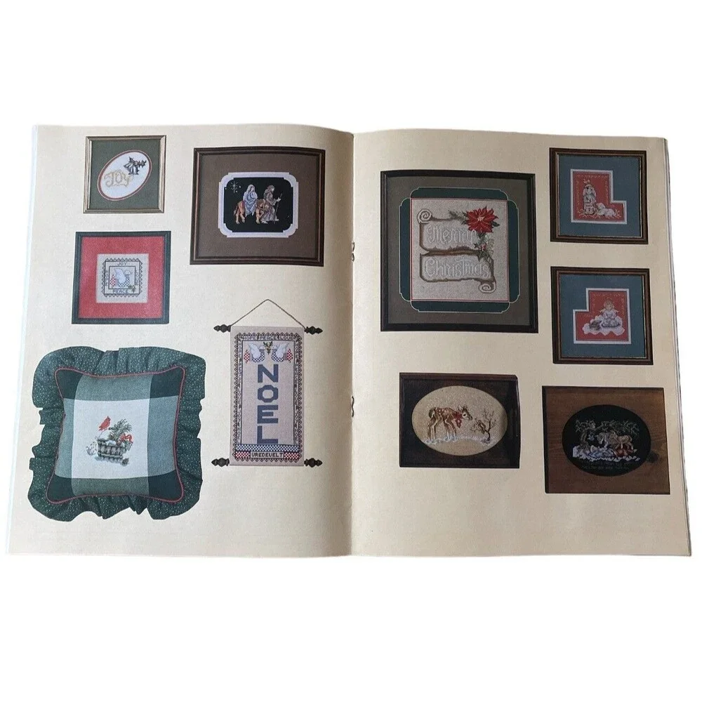 Vintage Cross-stitch book: The Stony Creek Christmas Needlework Book